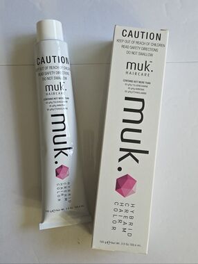 Muk. Haircare Hybrid Cream Hair Color- Light Copper Blonde.